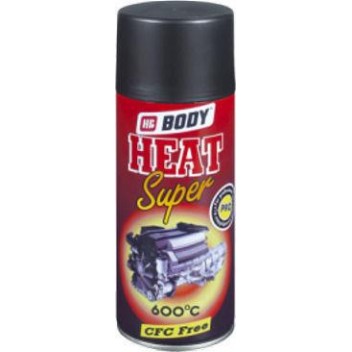 BODY HEAT SUPER PAINT ΜΑΥΡΟ 400ml