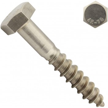 ΣΤΡΙΦΩΝΙ INOX Α2 DIN571 10x300