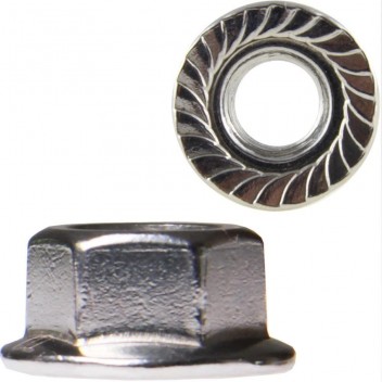 ΠΕΡΙΚΟΧΛΙΟ ΦΛΑΤΖΑΣ INOX Α2 DIN6923 Μ6