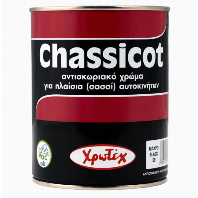 ΧΡΩΤΕΧ CHASSICOT 59 ΜΑΥΡΟ 0.75LT ΧΡΩΤΕΧ CHASSICOT 59 ΜΑΥΡΟ 0.75LT