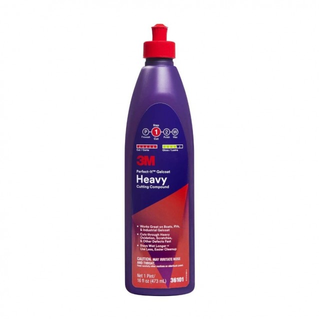 3M™ PERFECT-IT™ GELCOAT HEAVY CUTTING COMPOUND (01782-500)