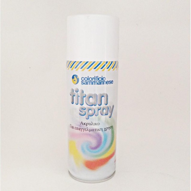 TITAN ΣΠΡΕΙ ΑΚΡΥΛΙΚΟ BLUE GREY RAL 7031 400ml TITAN ΣΠΡΕΙ ΑΚΡΥΛΙΚΟ BLUE GREY RAL 7031 400ml