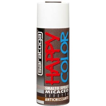 ΣΠΡΕΙ SARATOGA HAPPY COLOR ΣΦΥΡΗΛΑΤΟ MICACEI -ΑΝΘΡΑΚΙ (88.178.001) 400ml