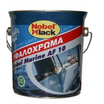 NOBEL LACK ΥΦΑΛΟΧΡΩΜΑ ΑΥΤΟΚΑΘΑΡΙΖΟΜΕΝΟ NOBELMARINE AF10 2.5Lt ΚΕΡΑΜΙΔΙ