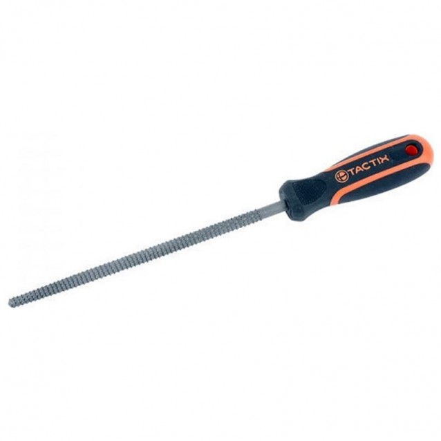 TACTIX ΡΑΣΠΑ ΣΤΡΟΓΓΥΛΗ ΜΕ ΑΝΤΙΟΛΙΣΘΗΤΙΚΗ ΛΑΒΗ 8'' 200MM (301003)