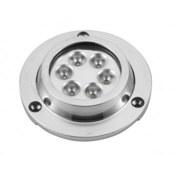 ΦΑΝΑΡΙ ΥΠΟΒΡΥΧΙΟ ΙΝΟΧ SS316 6LED ΛΕΥΚΟ ΦΩΣ 6x3W (00299-6WH)