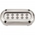 ΦΑΝΑΡΙ ΥΠΟΒΡΥΧΙΟ ΙΝΟΧ SS316 10 LED ΟΒΑΛ ΜΠΛΕ ΦΩΣ 10x4W (00298-10BU)