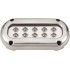ΦΑΝΑΡΙ ΥΠΟΒΡΥΧΙΟ ΙΝΟΧ SS316 10 LED ΟΒΑΛ ΛΕΥΚΟ ΦΩΣ 10x3W (00298-10WH)