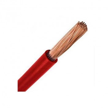 ΕΥΚΑΜΠΤΟ ΚΑΛΩΔΙΟ PVC ΕΠΙΚΑΣΣΙΤΕΡΩΜΕΝΟ ΧΡΩΜΑΤΟΣ ΚΟΚΚΙΝΟ 1x10mm² ΜΟΝΟΠΟΛΙΚΟ (ΜΕΤΡΟ)