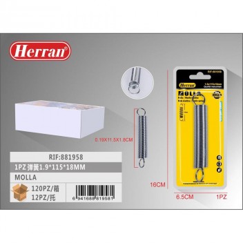 HERRAN ΕΛΑΤΗΡΙO 1.9x115x18mm (881958)