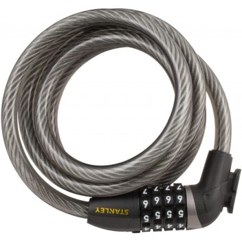 STANLEY ΚΛΕΙΔΑΡΙΑ ΠΟΔΗΛΑΤΟΥ ΜΕ ΣΥΝΔΥΑΣΜΟ 4 ΨΗΦΙΩΝ 12mmX180cm (S755-204)