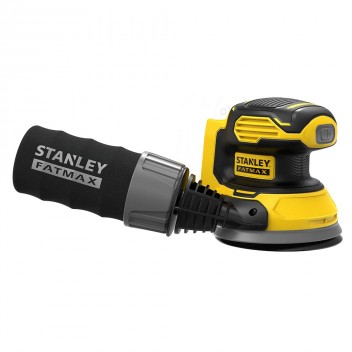 STANLEY FATMAX® V20 18V ΕΚΚΕΝΤΡΟ ΤΡΙΒΕΙΟ 125MM ΧΩΡΙΣ ΜΠΑΤΑΡΙΑ ΚΑΙ ΦΟΡΤΙΣΤΗ (SFMCW220B)