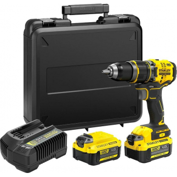 STANLEY FATMAX® V20 BRUSHLESS 18V ΚΡΟΥΣΤΙΚΟ ΔΡΑΠΑΝΟΚΑΤΣΑΒΙΔΟ 2x4.0Ah (SFMCD721M2K)