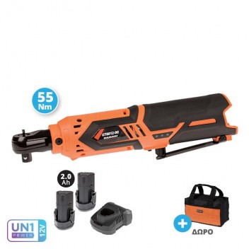 KRAUSMANN ΚΑΣΤΑΝΙΑ MINI ΕΠΑΝΑΦΟΡΤΙΖΟΜΕΝΗ 12V 2x2Ah (U78012-22S)