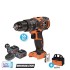KRAUSMANN ΚΡΟΥΣΤΙΚΟ ΔΡΑΠΑΝΟΚΑΤΣΑΒΙΔΟ 20V 2x5Ah (U72020-25SB)