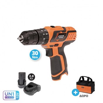 KRAUSMANN MINI ΚΡΟΥΣΤΙΚΟ ΔΡΑΠΑΝΟΚΑΤΣΑΒΙΔΟ 12V 1x2Ah (U71012-12S)