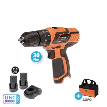 KRAUSMANN MINI ΚΡΟΥΣΤΙΚΟ ΔΡΑΠΑΝΟΚΑΤΣΑΒΙΔΟ 12V 2x2Ah (U71012-22S)