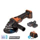 KRAUSMANN ΓΩΝΙΑΚΟΣ ΤΡΟΧΟΣ 20V 1x4Ah (U87020-14SB)