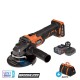 KRAUSMANN ΓΩΝΙΑΚΟΣ ΤΡΟΧΟΣ 20V 1x5Ah (U87020-15SB)