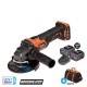 KRAUSMANN ΓΩΝΙΑΚΟΣ ΤΡΟΧΟΣ 20V 2x4Ah (U87020-24SB)