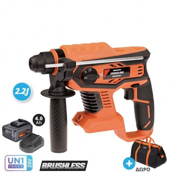 KRAUSMANN ΠΙΣΤΟΛΕΤΟ ΠΕΡΙΣΤΡΟΦΙΚΟ ΣΚΑΠΤΙΚΟ 20V 1x4Ah (U98020-14SB)