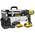 STANLEY V20 BRUSHLESS 18V ΚΡΟΥΣΤΙΚΟ ΔΡΑΠΑΝΟΚΑΤΣΑΒΙΔΟ 50 ΕΞΑΡΤΗΜΑΤΑ 2 X 2.0AΗ (SFMCD711D2F-QW)