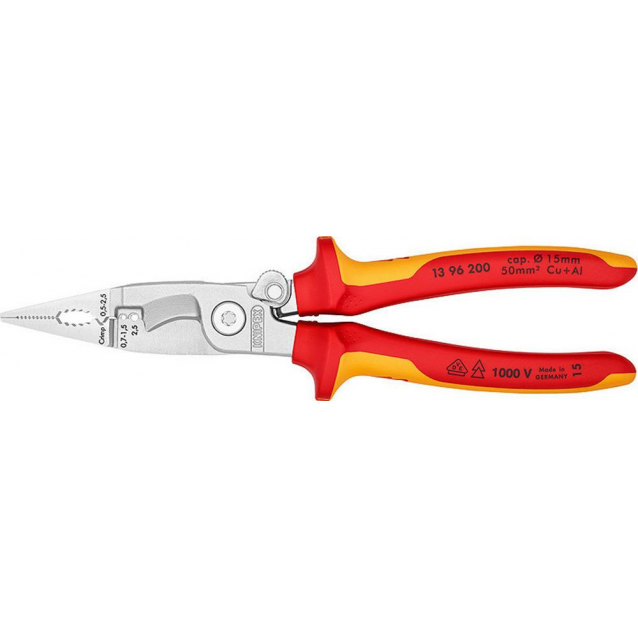 KNIPEX ΠΕΝΣΑ ΑΠΟΓΥΜΝΩΣΗΣ ΚΑΛΩΔΙΩΝ ΜΕ ΚΟΦΤΗ 200mm (1396200)