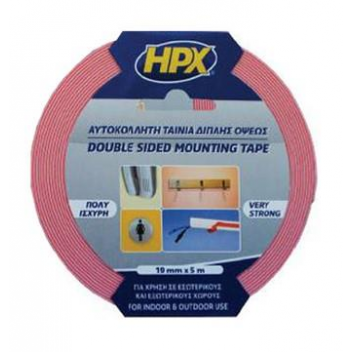 HPX ΤΑΙΝΙΑ ΔΙΠΛΗΣ ΟΨΕΩΣ 12MM x 5M