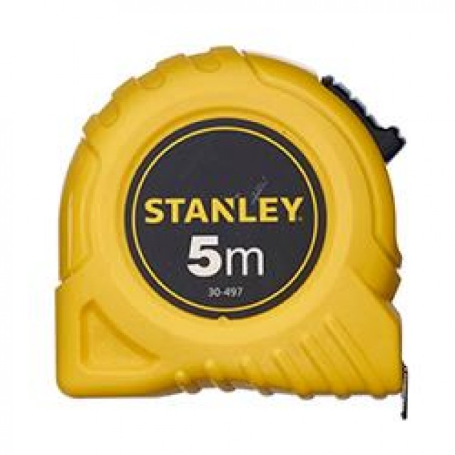 STANLEY METPO ΠΛAΣTIKO KITPINO BLISTER 19MM-5M (0-30-497)