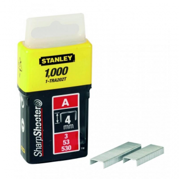 STANLEY ΔΙΧΑΛΑ ΤΥΠΟΥ Α 5/53/530 4mm 1000 ΤΕΜΑΧΙΑ STANLEY 1-TRA202T