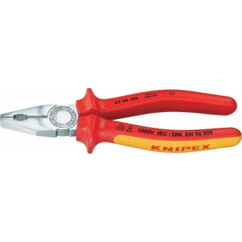 KNIPEX ΠΕΝΣΑ ΜΕ ΜΟΝΩΣΗ VDE 1000V 180MM (0306180)