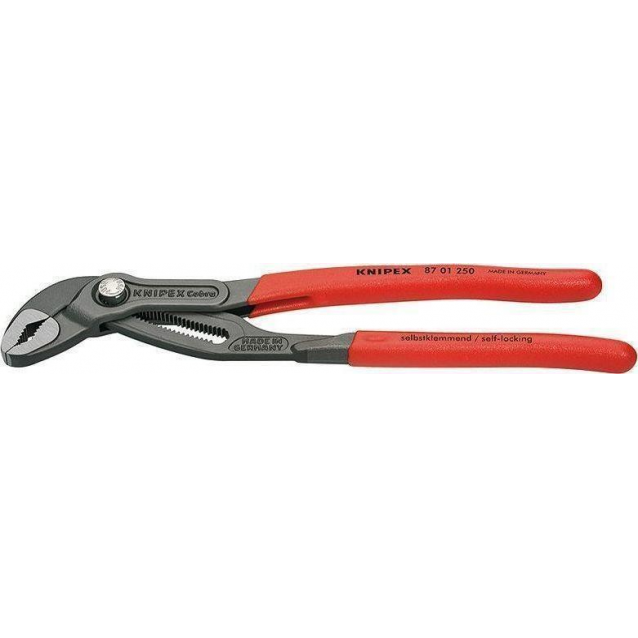 KNIPEX ΓKAZOTANAΛIA COBRA ΨIΛH MONΩΣH NO250MM (8701250)
