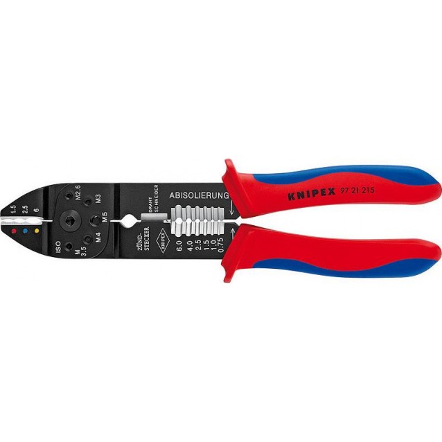 KNIPEX ΠENΣA AKPOΔEKTΩΝ KΛEIΣTOY  TYΠOY  215MM  0,75-6KAPE (9721215)