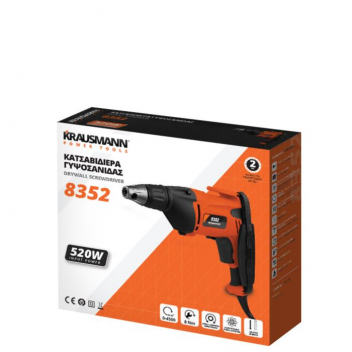 KRAUSMANN ΗΛΕΚΤΡΙΚΗ ΚΑΤΣΑΒΙΔΙΕΡΑ ΓΥΨΟΣΑΝΙΔΑΣ 520W (8352)