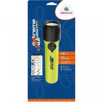 OSCULATI ΥΠΟΒΡΥΧΙΟΣ ΦΑΚΟΣ ΜΕ LED 240LM- SUB EXTREME COMPACT (12.170.04)