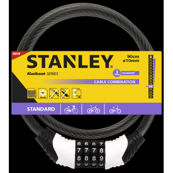 STANLEY ΚΛΕΙΔΑΡΙΑ ΠΟΔΗΛΑΤΟΥ ΜΕ ΣΥΝΔΥΑΣΜΟ 4 ΨΗΦΙΩΝ 10mmX90cm (S741-151)