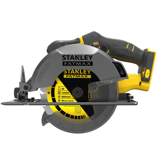 STANLEY FATMAX® V20 ΔΙΣΚΟΠΡΙΟΝΟ 165ΜΜ 18V ΧΩΡΙΣ ΜΠΑΤΑΡΙΑ ΚΑΙ ΦΟΡΤΙΣΤΗ (SFMCS500B)