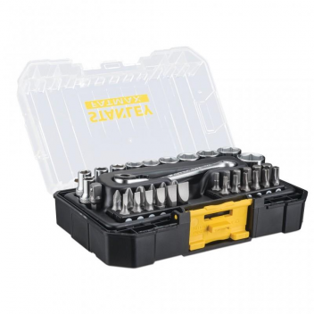 STANLEY ΣΕΤ ΚΑΣΤΑΝΙΑ 37 ΤΜΧ 1/4" ΜΕ ΚΑΣΕΤΙΝΑ STAKBOX S (FMMT19101-0)