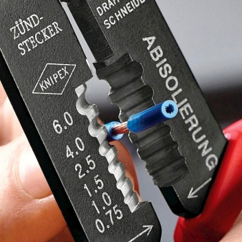 KNIPEX ΓΔΑΡΤΗΣ KΑΛΩΔΙΩΝ - ΠΡΕΣΑ ΑΚΡΟΔΕΚΤΩΝ 240MM (9732240)