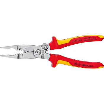 KNIPEX ΠΕΝΣΑ ΑΠΟΓΥΜΝΩΣΗΣ ΚΑΛΩΔΙΩΝ ΜΕ ΚΟΦΤΗ 200mm (1396200)
