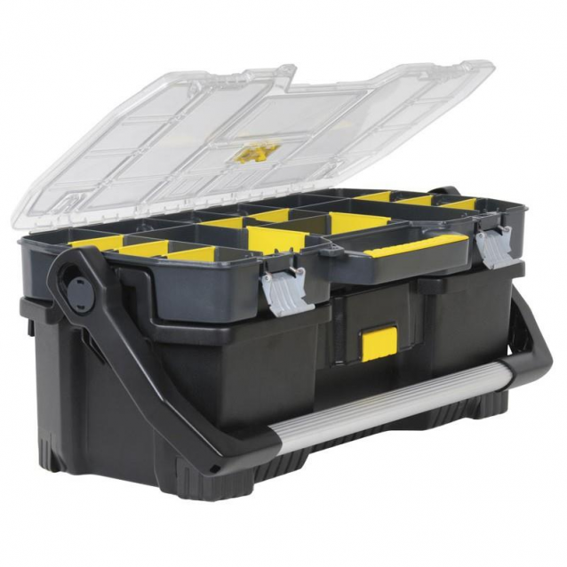 STANLEY ΑΝΟΙΧΤΗ ΕΡΓΑΛΕΙΟΘΗΚΗ 24" ΜΕ ΑΠΟΣΠΩΜΕΝΗ ΤΑΜΠΑΚΙΕΡΑ (1-97-514)