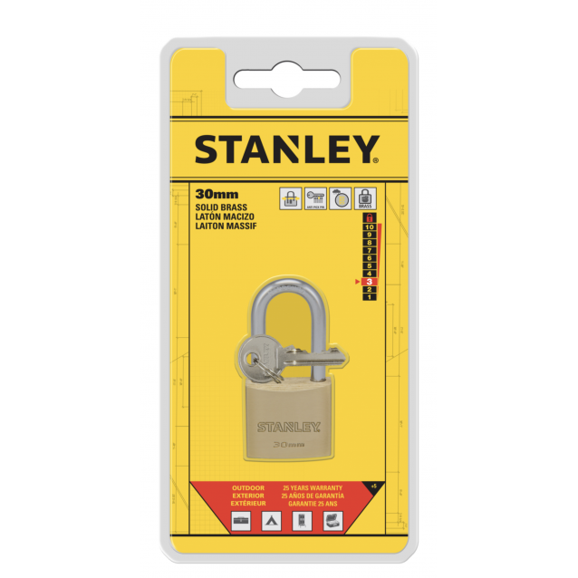 STANLEY ΛΟΥΚΕΤΟ ΟΡΕΙΧΑΛΚΙΝΟ ΜΕ ΜΑΚΡΥ ΚΡΙΚΟ 30ΜΜ (S742-042)