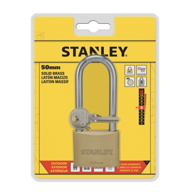 STANLEY ΛΟΥΚΕΤΟ ΟΡΕΙΧΑΛΚΙΝΟ ΜΕ ΜΑΚΡΥ ΚΡΙΚΟ 50ΜΜ (S742-044)