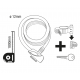 STANLEY ΚΛΕΙΔΑΡΙΑ ΠΟΔΗΛΑΤΟΥ ΜΕ 3 ΚΛΕΙΔΙΑ 12mmX180cm (S755-202)