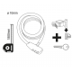 STANLEY ΚΛΕΙΔΑΡΙΑ ΠΟΔΗΛΑΤΟΥ ΜΕ 3 ΚΛΕΙΔΙΑ 10mmX180cm (S741-157)
