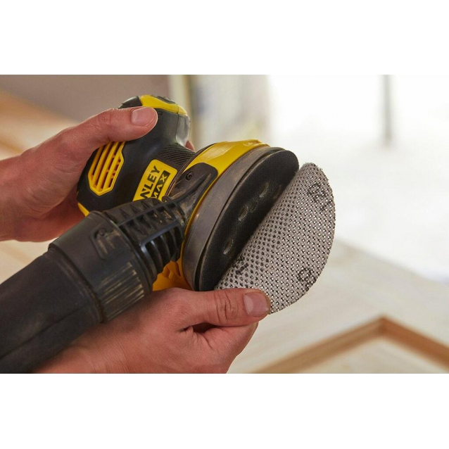 STANLEY FATMAX® V20 18V ΕΚΚΕΝΤΡΟ ΤΡΙΒΕΙΟ 125MM ΧΩΡΙΣ ΜΠΑΤΑΡΙΑ ΚΑΙ ΦΟΡΤΙΣΤΗ (SFMCW220B)