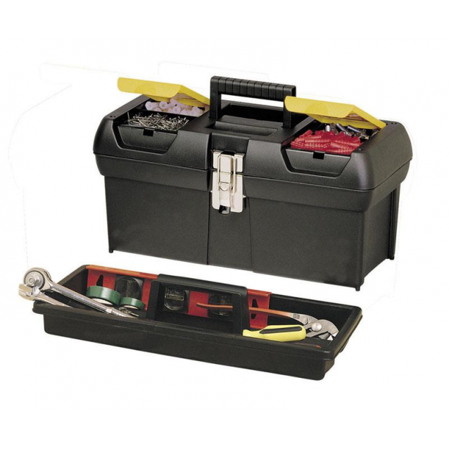 STANLEY ΣΕΙΡΑ 2000 ΕΡΓΑΛΕΙΟΘΗΚΗ 12.5" ΜΕ ΔΥΟ ΕΝΣΩΜΑΤΩΜΕΝΕΣ ΤΑΜΠΑΚΙΕΡΕΣ & ΔΙΣΚΟ (1-92-064)