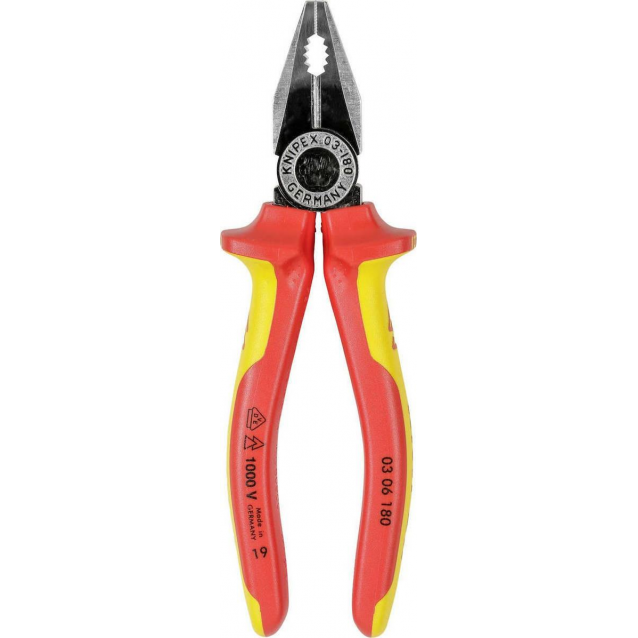 KNIPEX ΠΕΝΣΑ ΜΕ ΜΟΝΩΣΗ VDE 1000V 180MM (0306180)