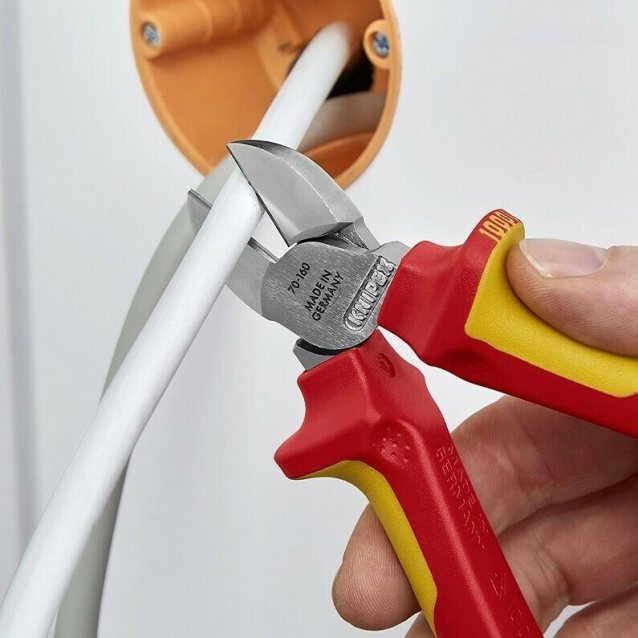 KNIPEX ΠΛAΓIOKOΦTHΣ 1000V 160mm (7006160)