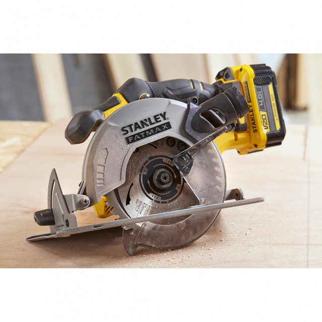 STANLEY FATMAX® V20 ΔΙΣΚΟΠΡΙΟΝΟ 165ΜΜ 18V ΧΩΡΙΣ ΜΠΑΤΑΡΙΑ ΚΑΙ ΦΟΡΤΙΣΤΗ (SFMCS500B)